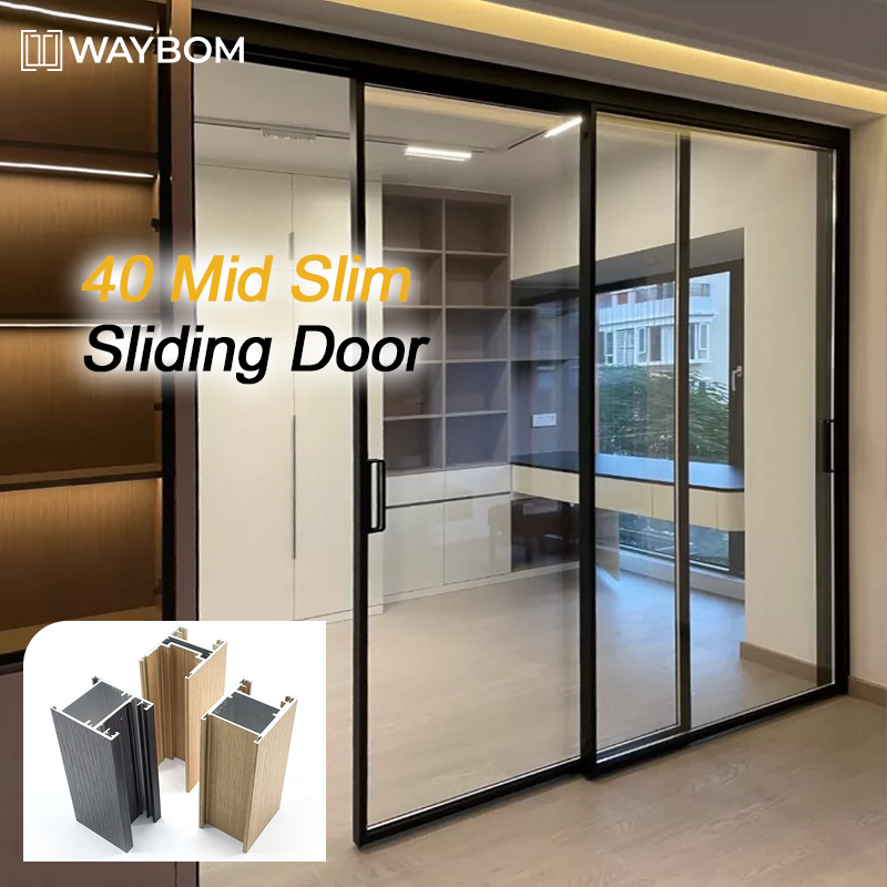 Enhance Your Interiors with 40 Mid Slim Sliding Doors