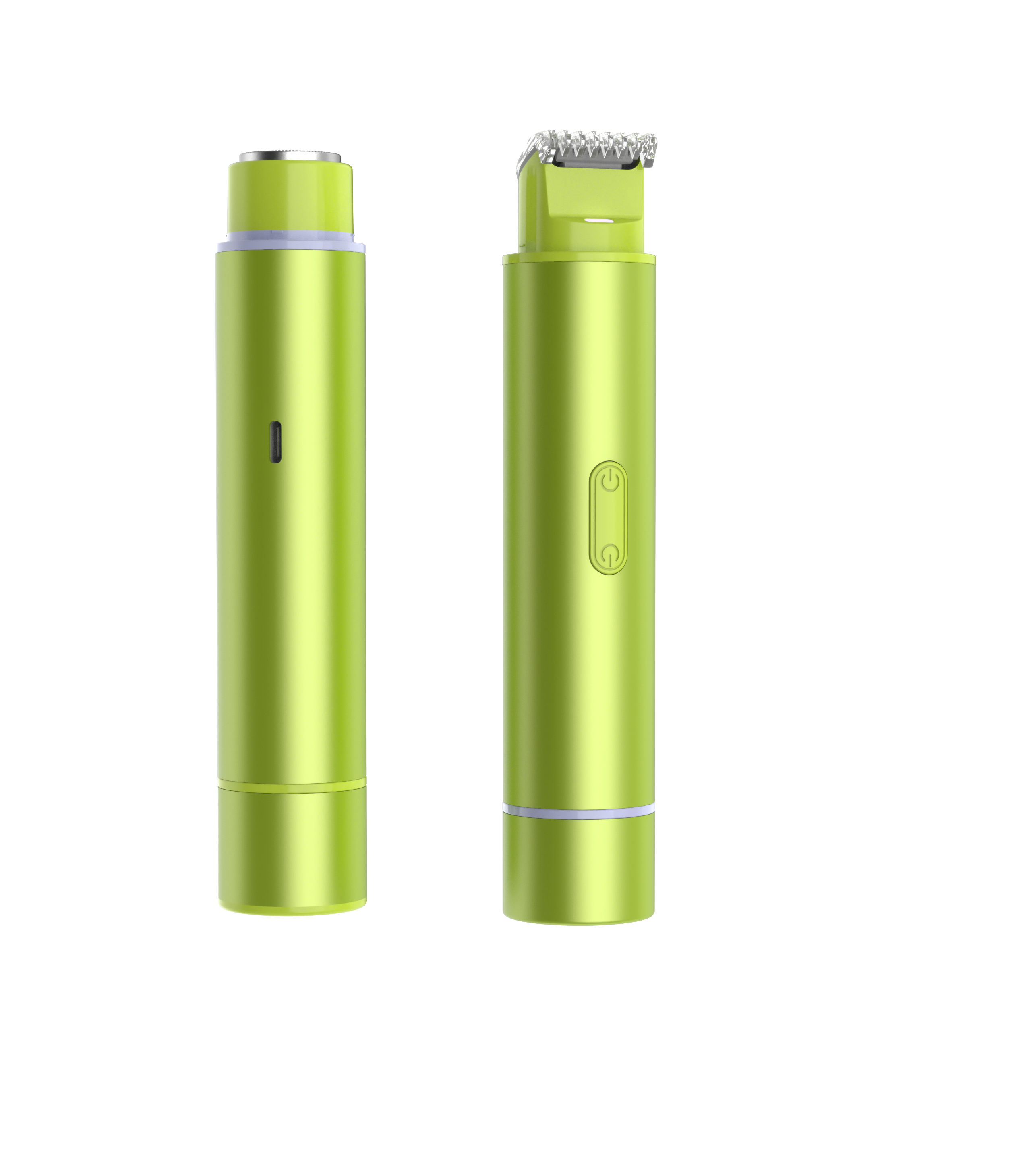 2-in-1 Hair Trimmer Front and Side View