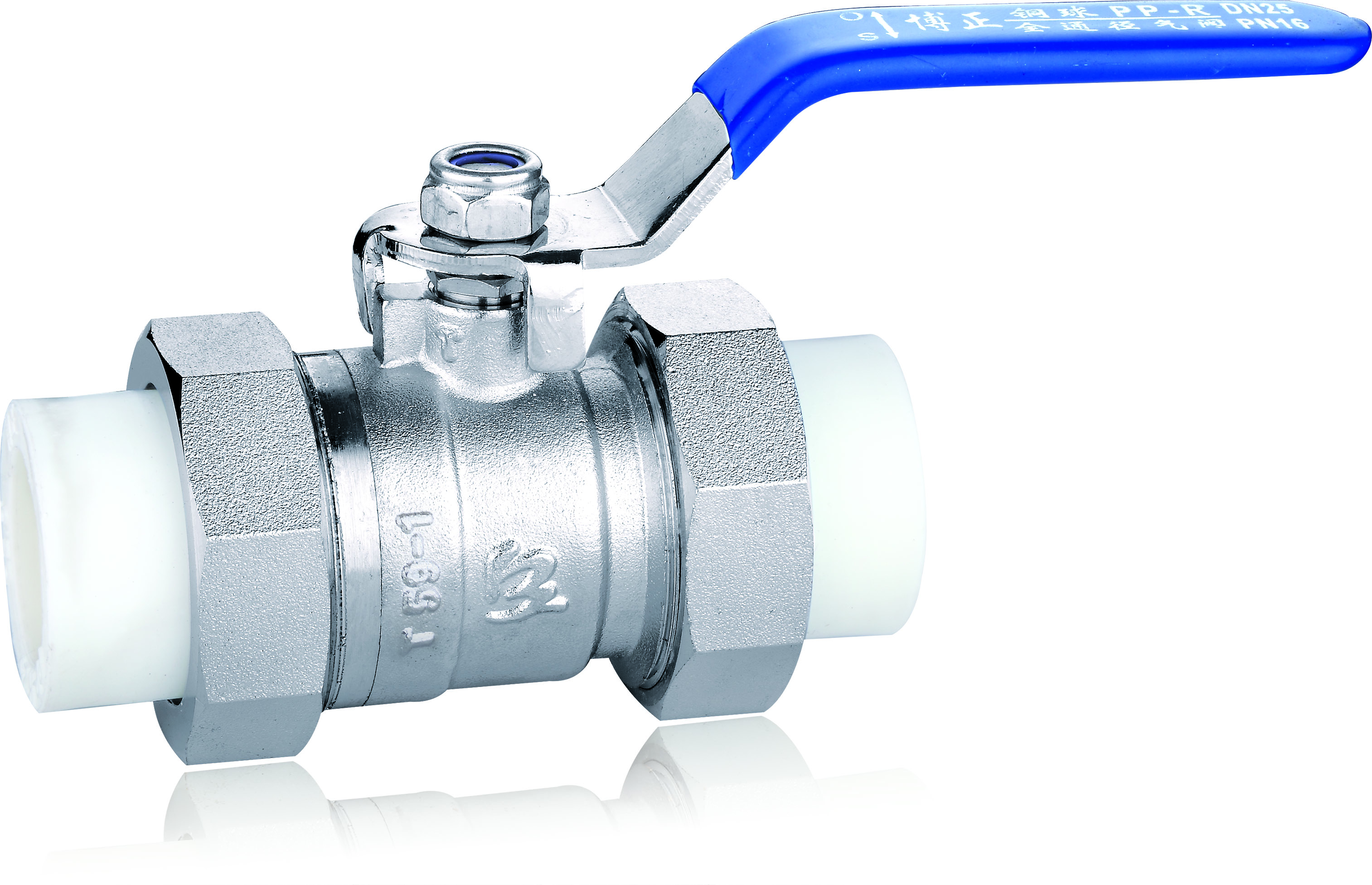 BZ2011 PPR Brass Double Union Ball Valve
