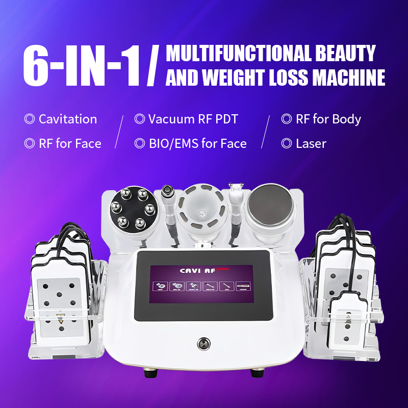 China factory cavitation machine; 6 in 1 cavitation machine; 80k cavitation machine