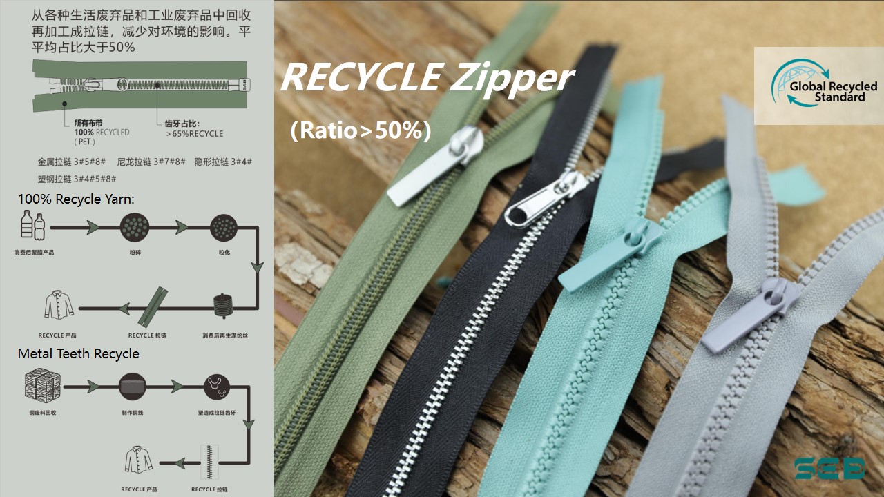 Recycle Zipper;Sustainable