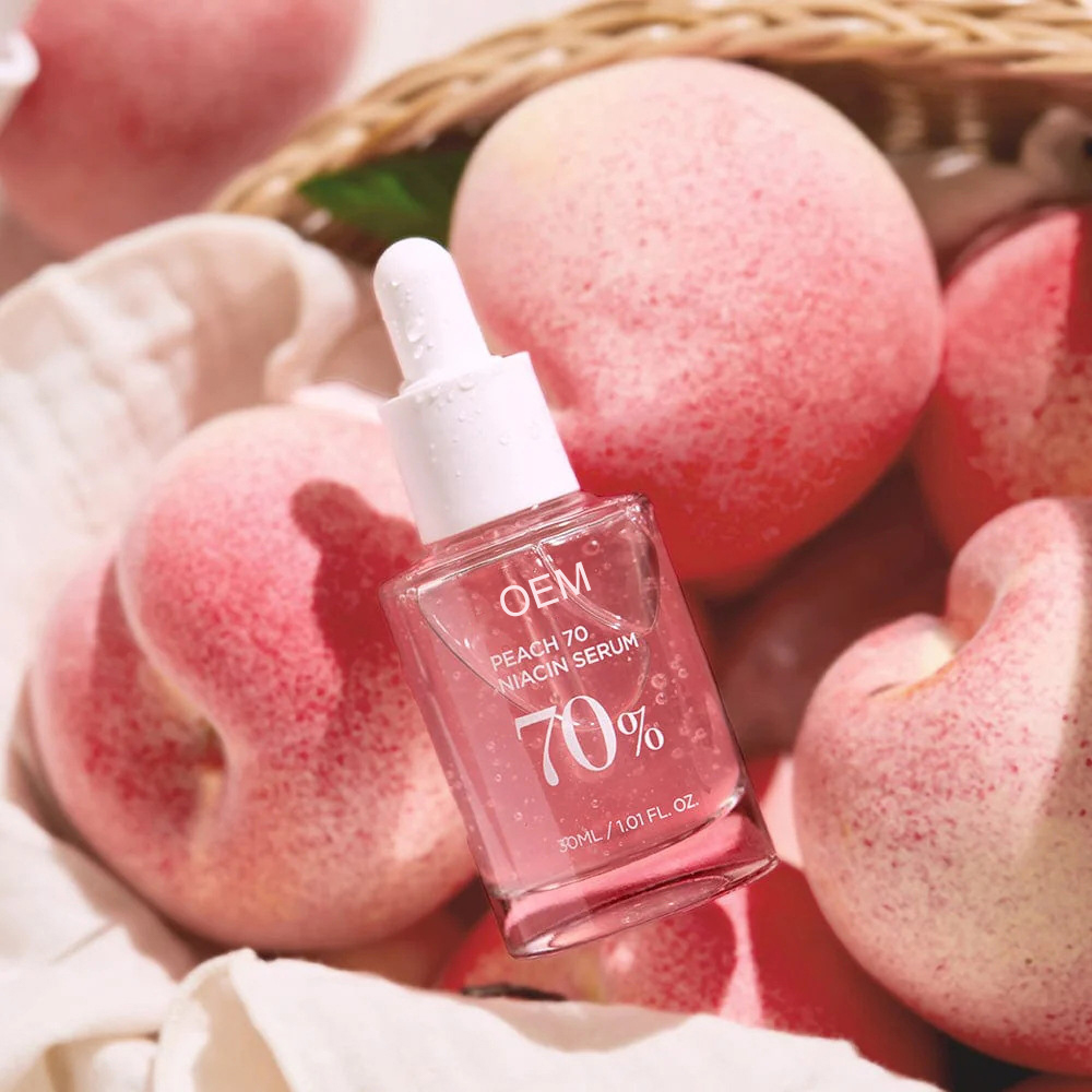 Revolutionize Your Skincare Routine with 70% Niacinamide Peach Serum