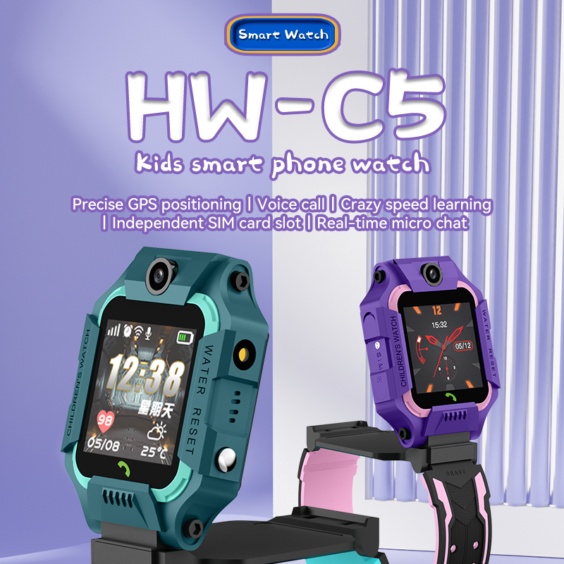 HW-C5 Kids Smart Phone Watch